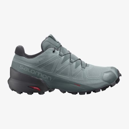 Scarpe Trail Running Salomon SPEEDCROSS 5 GORE-TEX Uomo Verde Acqua IT 6-F24